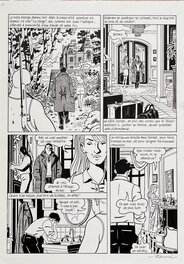 François Ravard - Planche originale Nestor Burma - Planche originale