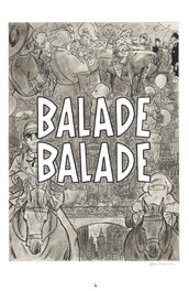 Kokor - Alain Kokor - Balade Balade p. 08 - Planche originale