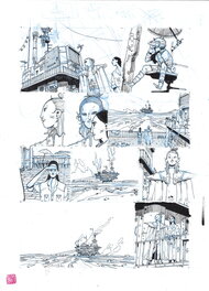 Mathieu Bablet - Silent Jenny - Planche originale 28 - Planche originale