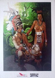 Ex-Libris offset CANAL BD 14,8 x 21 non signé, ni numéroté Ex-Libris offset CANAL BD 14,8 x 21 non signé, ni numéroté