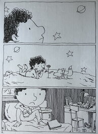 Marc Lizano - Lizano, Momo petit prince des bleuets, planche nº13, 2023. - Planche originale