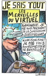 Johan De Moor - Je sais tout - Illustration originale
