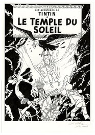 Gil Formosa - Tintin Couverture Fictive - Planche originale