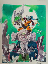 Francesco D‘Ippolito - Francesco D‘Ippolito Fantomiald - Illustration originale