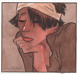 Kokor - Alain Kokor - Supplément d'âme case p. 39 - Original Illustration