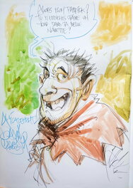 David Caryn - ALZEOR MONDRAGGO   T2 LE PRINCE ROUGE - Planche originale