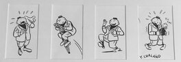 Yves Chaland - Chaland le jeune albert - Planche originale