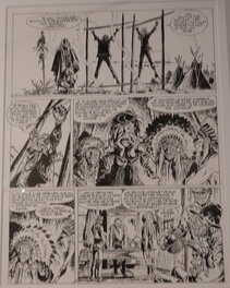 Hermann - Les guerriers du désespoir - Planche originale