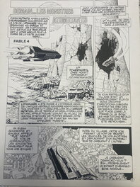 Jean-Yves Mitton - Demain LES MONSTRES fable 4 - Planche originale