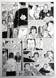 François Ravard - » Nestor Burma dans l’île » – Planche originale- Page n° 19 – François Ravard - Planche originale