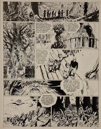 Grzegorz Rosinski - Hans - tome 2 le Prisonnier de l'éternité - Planche originale