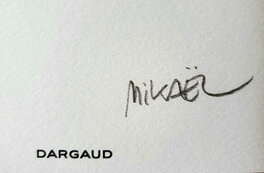 Signé : MIKAËL pour l'album BOOTBLACK Signé : MIKAËL pour l'album BOOTBLACK