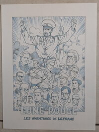 Christophe Alvès - Lefranc / christophe alvès - Original Illustration