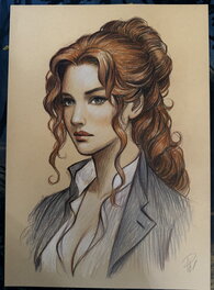Laurent Paturaud - Gabrielle - Original Illustration