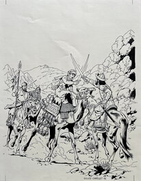 Gilles Chaillet - Vasco - Planche originale