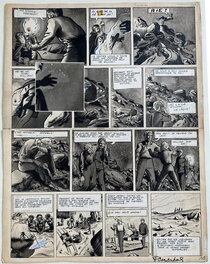 François Craenhals - Le cas étrange de Mr. de Bonneval - Het eigenaardige geval van mr Van Meylbeke - Planche originale