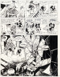 Crisse - L'épée de Cristal - Het Kristallen Zwaard - Planche originale