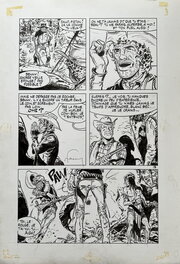 Hermann - Red Dust - Le Prisonnier - De Gevangene - Planche originale