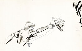 Jijé - Laverdure - Planche originale