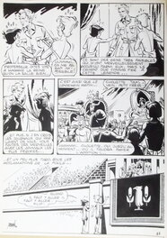 Tomás Porto - Klip et Klop -  planche d'un épisode indéterminé paru dans1973 Safari n°67 (Mon journal) - Planche originale