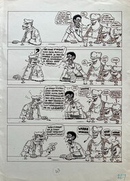 Eric Schreurs - Geharrebar - Planche originale