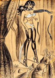 Bill Ward - Don't fight over it boys - there's a lot more to come - Original Illustration