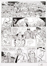 Sylvain Vallée - Il était une fois en France - La Terre Promise, Tome 6 - Planche originale