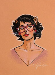 Juanjo Guarnido - Blacksad - Alma - Illustration originale