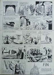 Fernand Cheneval - L'invention de la Sainte Croix - planche 4 - Cheneval - Planche originale