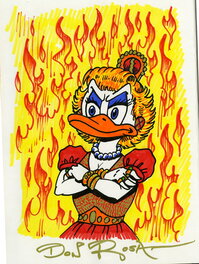 Don Rosa - Don Rosa: Fan drawing of Goldie - Illustration originale