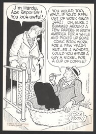 Dick Moores - Jim Hardy: Specialty illustration 1975 - Planche originale
