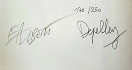 Bd numérotée et signée Bd numérotée et signée