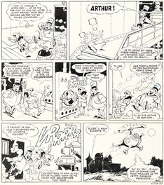 Cézard - Arthur et la météorite - - Planche originale