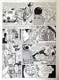 François François Ravard - Planche originale Nestor Burma - Planche originale