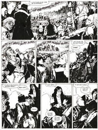 Philippe Marcelé - Gothic - Tome 4 : Machen House - Planche 30 - Marcelé - Planche originale