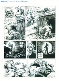 Laurent Verron - Mademoiselle J - Planche originale