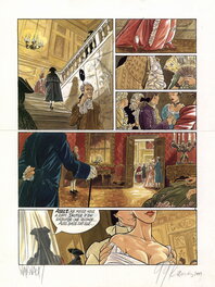 Éric Warnauts - Les suites Venitiennes, Crépuscule sur la lagune, Tome 7 - Planche originale