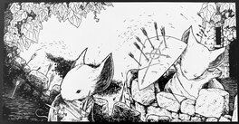 David Petersen - David Petersen - Mouse Guard - Fall 1152 #6 - 2007 - Cover & Backcover - Original Cover