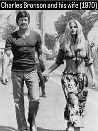Jill Ireland et Charles Bronson