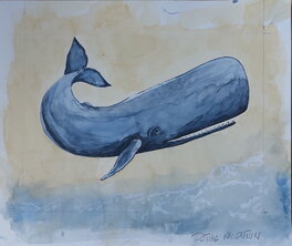 Gerd Van Loock - Jommeke 322: Potvis Valentijn - Planche originale