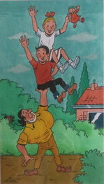 Eric De Rop - Bob et Bobette - Suske en Wiske - Original Illustration