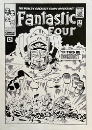Fantastic Four # 49 Cover by Jack Kirby
