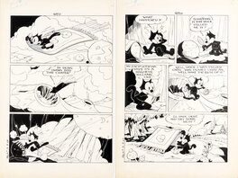 Joseph Oriolo - Felix the Cat #13 p4-5 - Planche originale