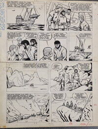 Sirius - Les Timour contre Attila - Planche originale