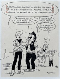 Tibet - Chick Bill - Comic Strip