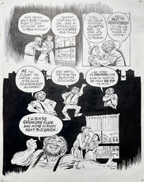 Will Eisner - Dropsie Avenue - Planche originale