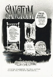 Will Eisner - Sanctum - Planche originale