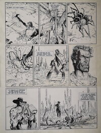 Fabrice Lamy - Colt Walker - Planche originale