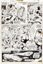 Al Milgrom - Captain Marvel - Planche originale
