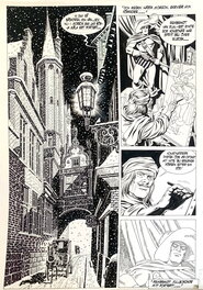 Jean-Yves Mitton - Le Fantôme du Bengale - Mort à Bruges - Planche originale